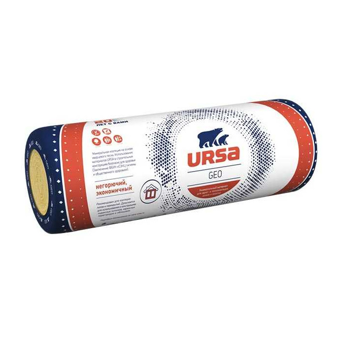 Утеплитель Урса Geo Лайт 100х1200х6250